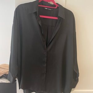 Zara Silk Blouse